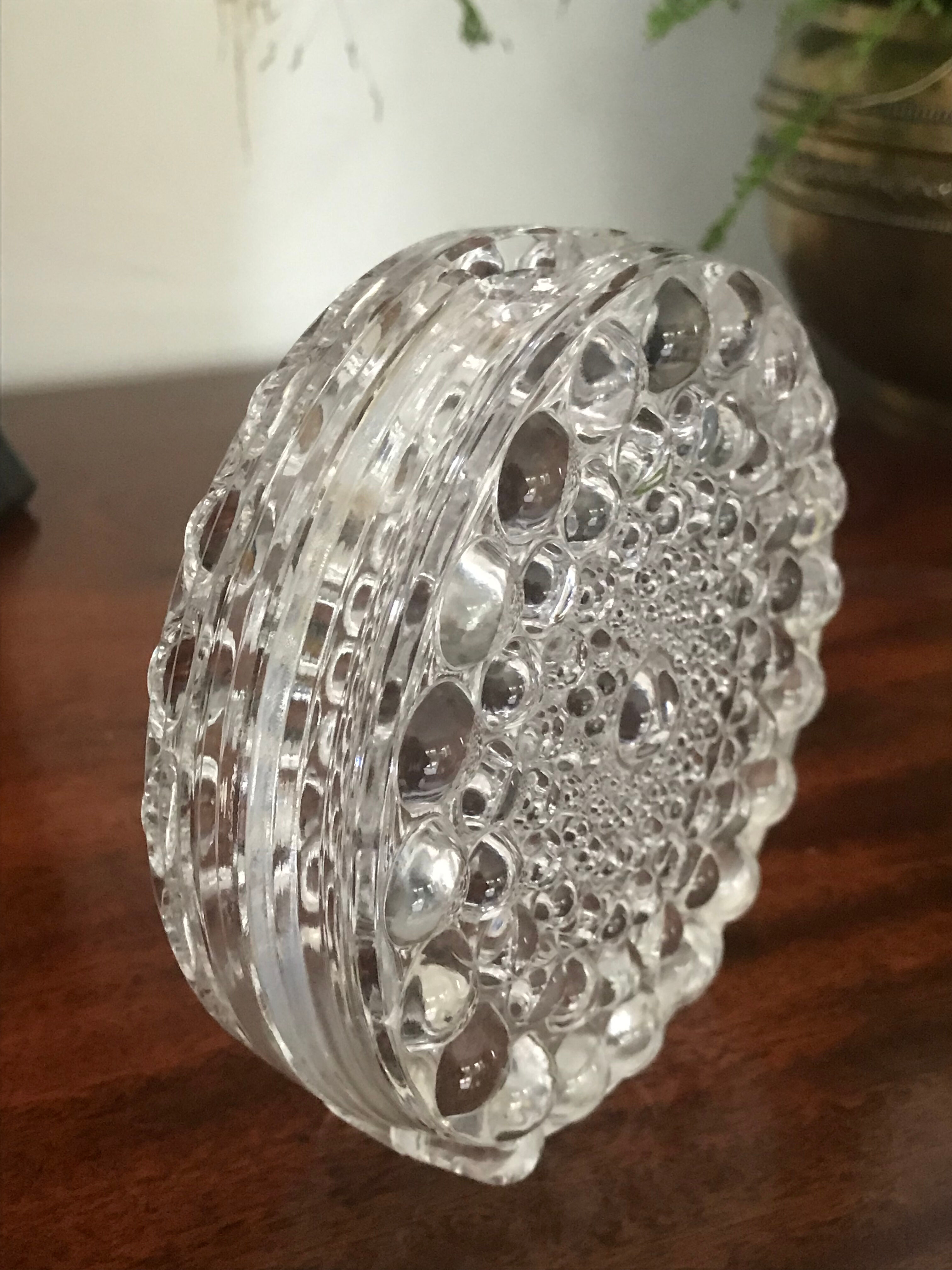 Vase en cristal de Beyer 1960