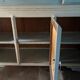 Armoire de cuisine vintage bleue
