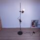 Floor lamp spots metal wood