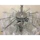 Modern Murano Glass "Fiamma" Italian Chandelier