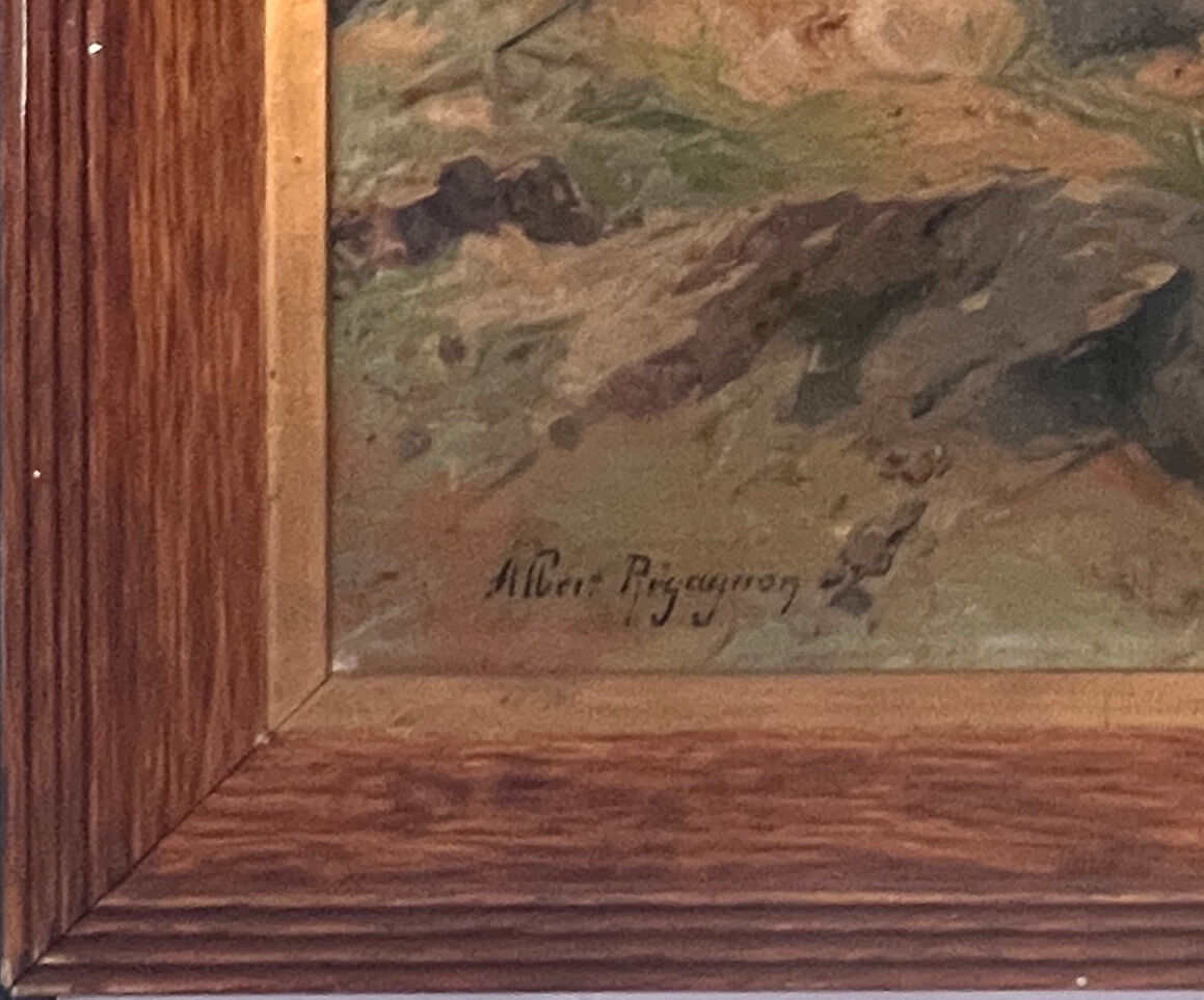Oil on canvas - Albert Regagnon