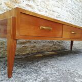 Low teak sideboard