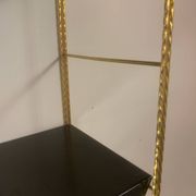 Vintage metal wall shelf