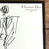 Christian Dior: fashion illustration