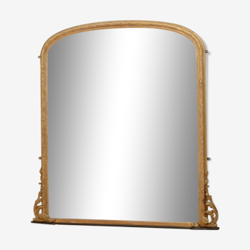 Early victorian giltwood mirror
