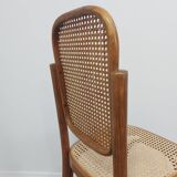 Chaise, canne en bois courbé, années 1960