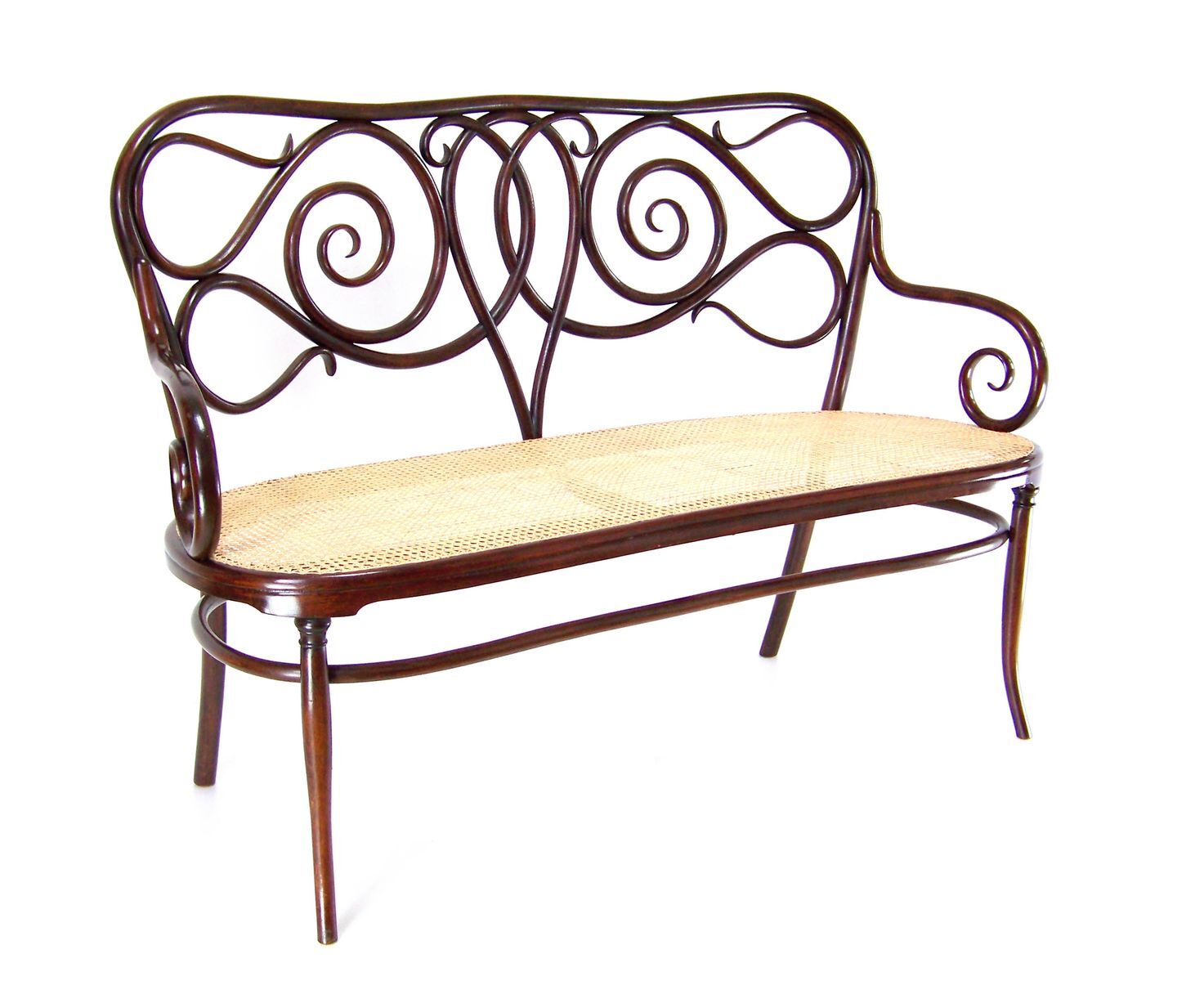 Banc viennois No.4 de Jacob & Josef Kohn 1870s