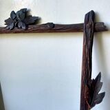 Cadre ancien en bois sculpté mesures 49 cm x 39 cm