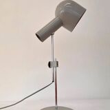 Mid-century grey adjustable table lamp by Napako, 1970s