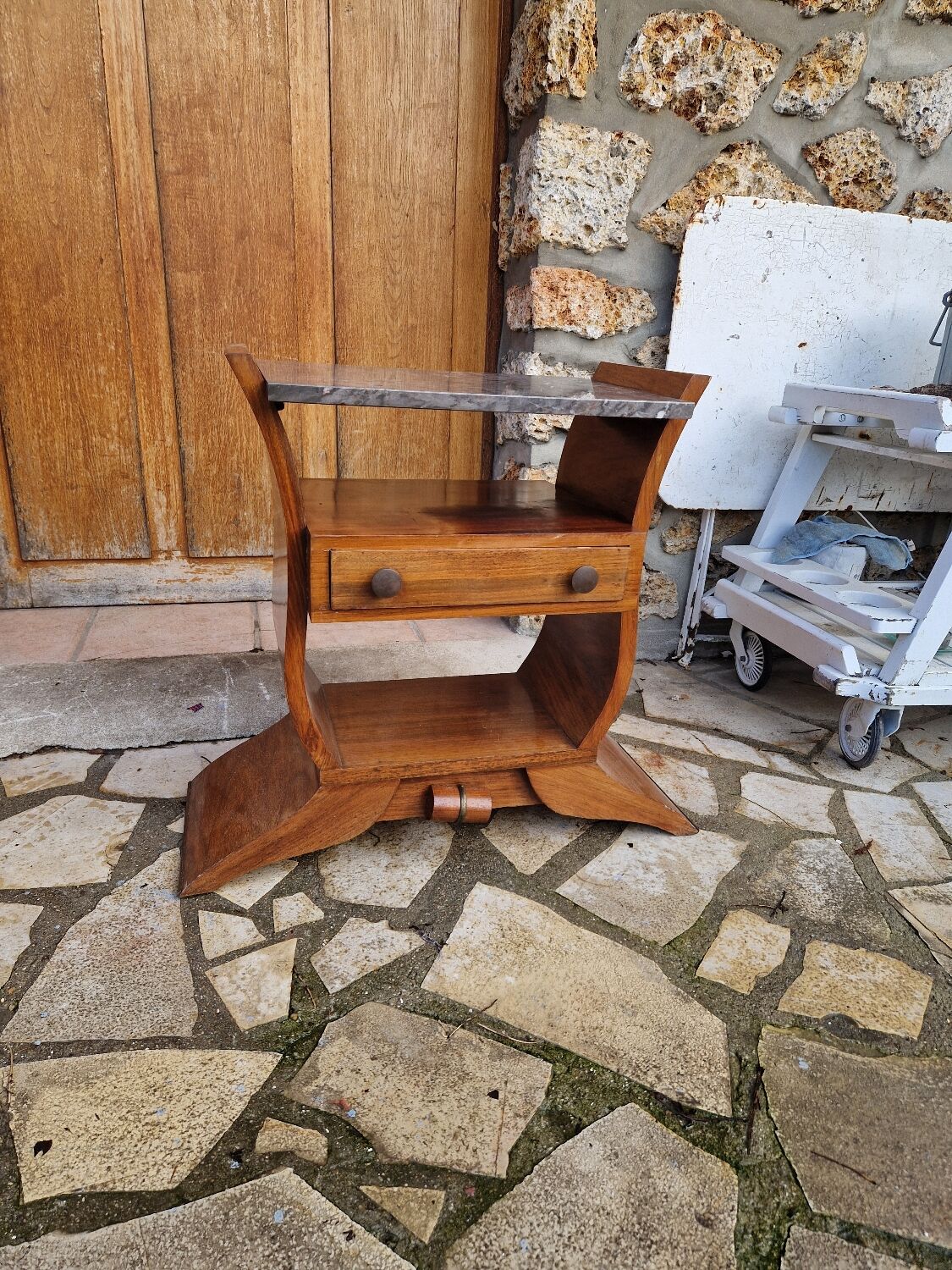 Art Deco bedside table