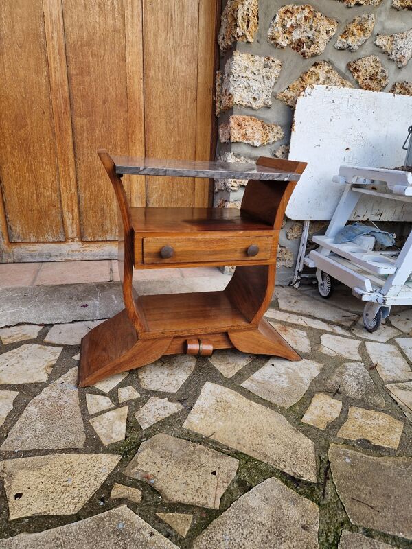 Table de chevet art déco