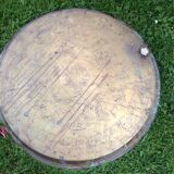 Moroccan copper tray