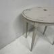 Art Deco style guéridon in patinated beech, 20th century.