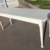 White bistro table
