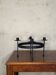 Wrought iron candle holder