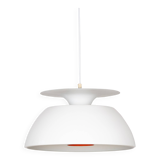 Lampe suspendue vintage danoise Jutlandia par Jorgen Hoj, Holmegaard, années 1970