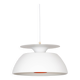 Vintage Danish pendant lamp Jutlandia by Jorgen Hoj, Holmegaard, 1970s.