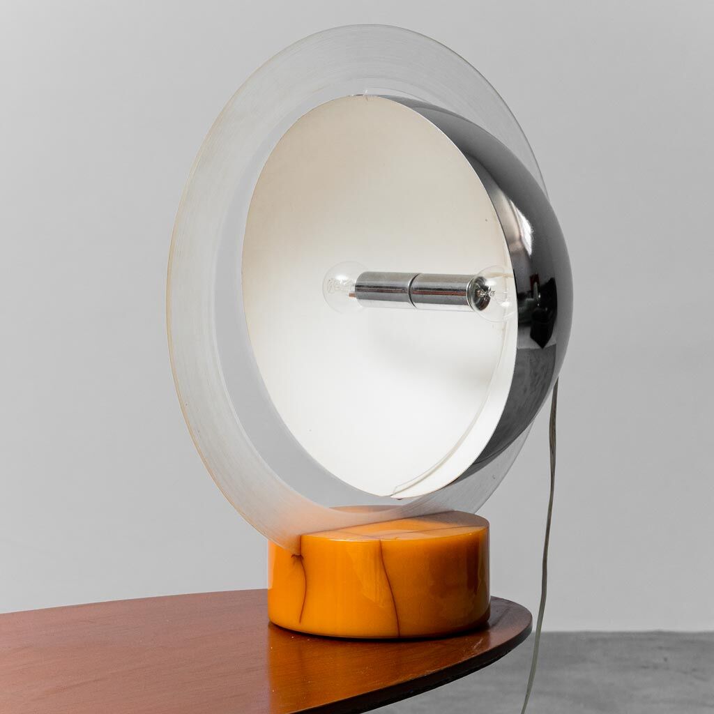 Table lamp ennio by Chiggio Lumenform years 70