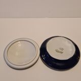 Limoges Blue Porcelain Candy Scene