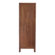 Vintage Parisian oak wardrobe