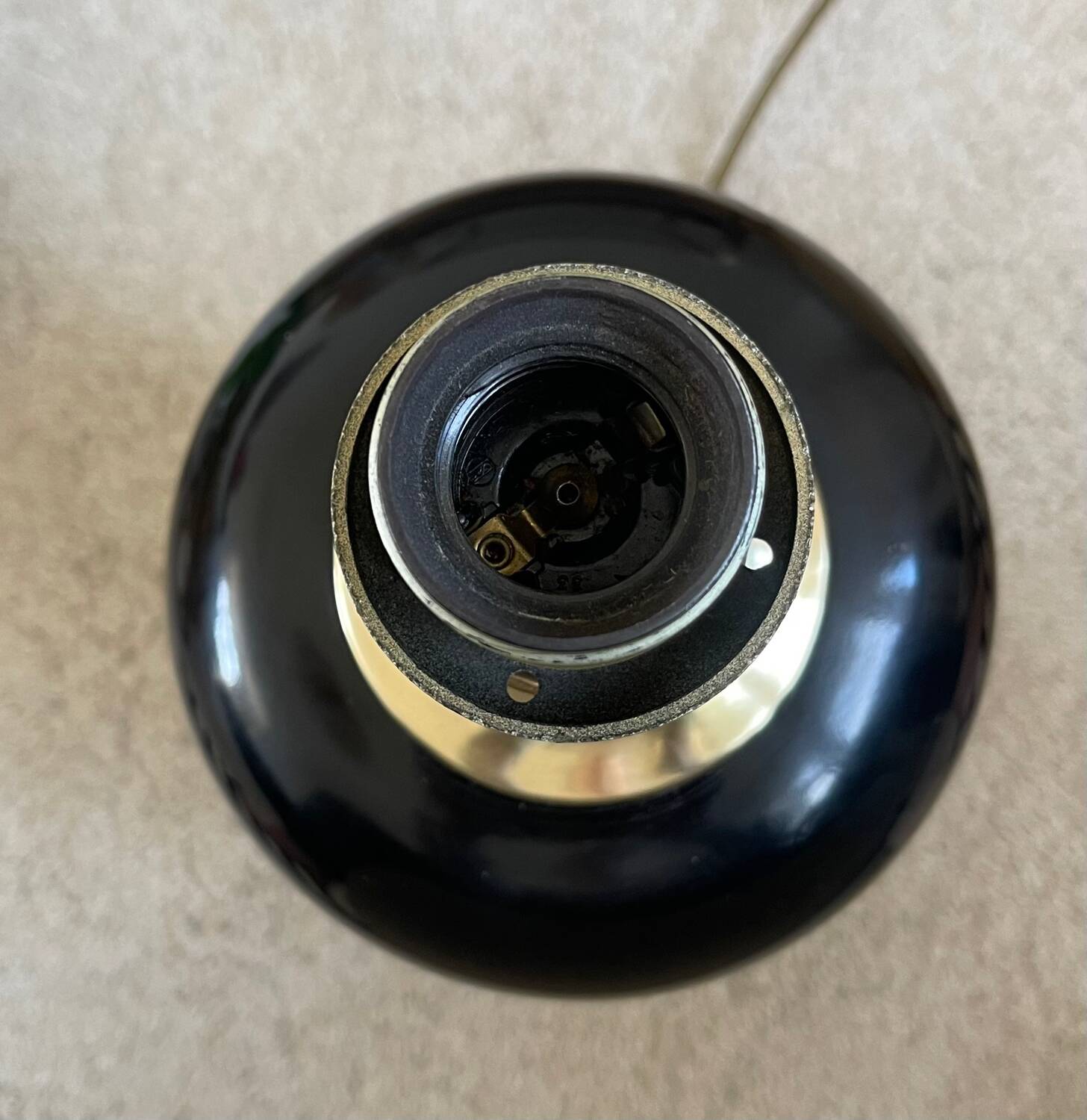 Lamp base Maison Le Dauphin 1980.