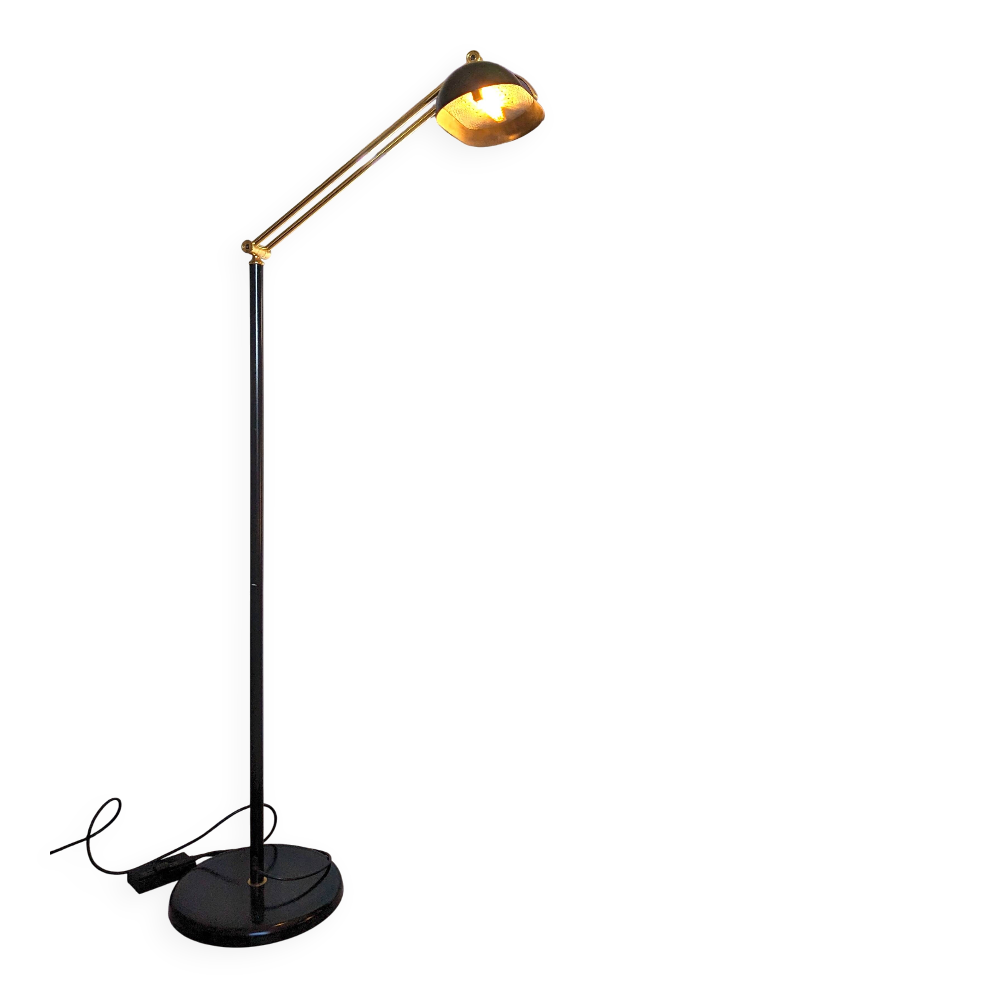 Lampadaire réglable Relux Milano, design italien contemporain