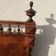Tête de lit en noyer ancien