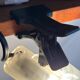 Clamp lamp or postmodern shelf by Lival, Finland, 1980s