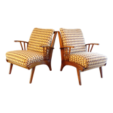 Pair of Scandinavian armchairs