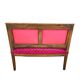 Salon Louis XVI - Banquette et deux fauteuils
