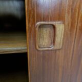 Scandinavian cabinet with sliding doors, 1960s