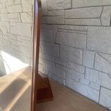 Modernist art deco mahogany mirror