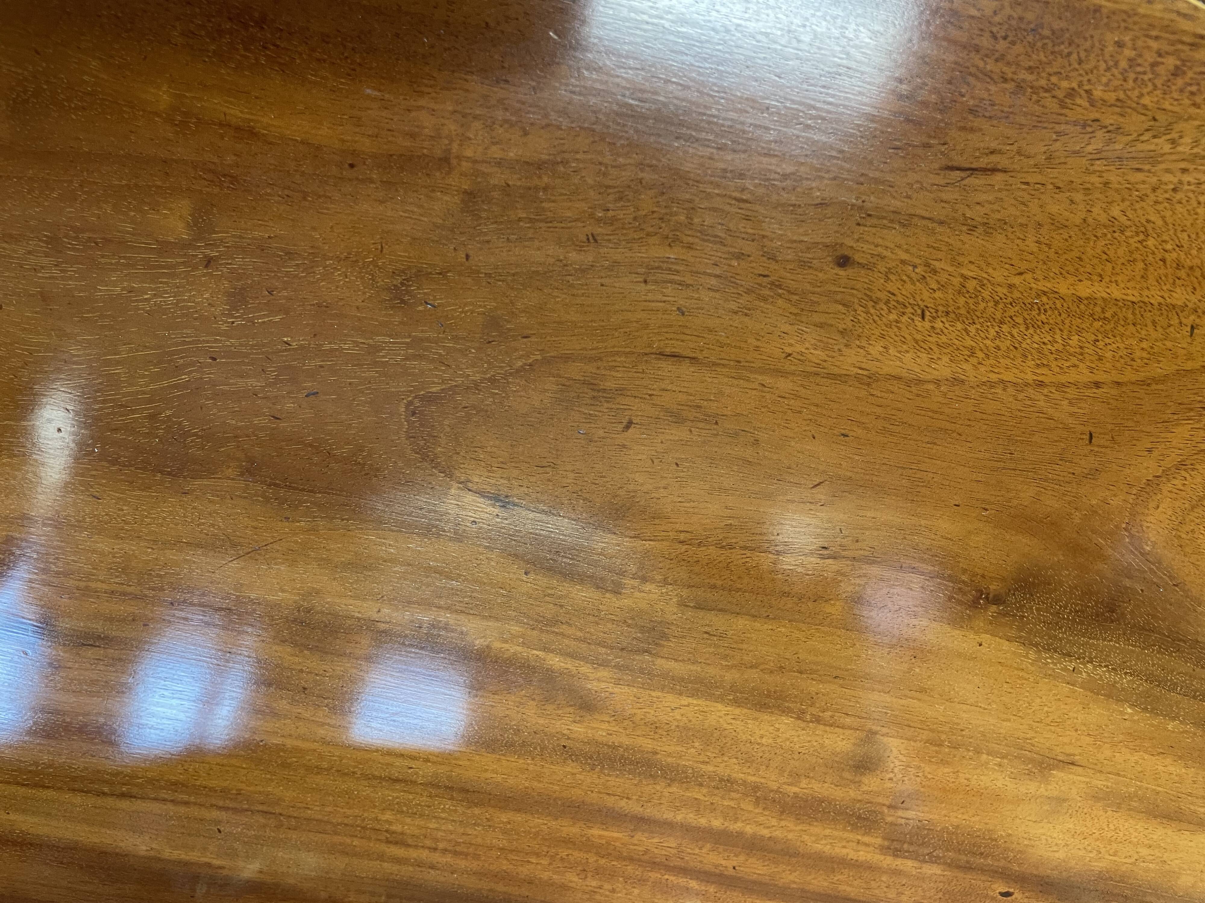 Restored mahogany English dressing table