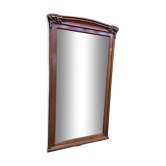 Mirror in walnut period art nouveau period, 190x85 cm