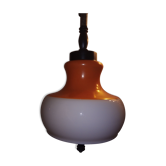 Suspension monte et baisse opaline 70's