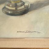 Painting signed oil on canvas, 80s