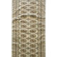 New grey bokhara runner rug - 78x234cm