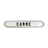 Enamelled pharmacy plate