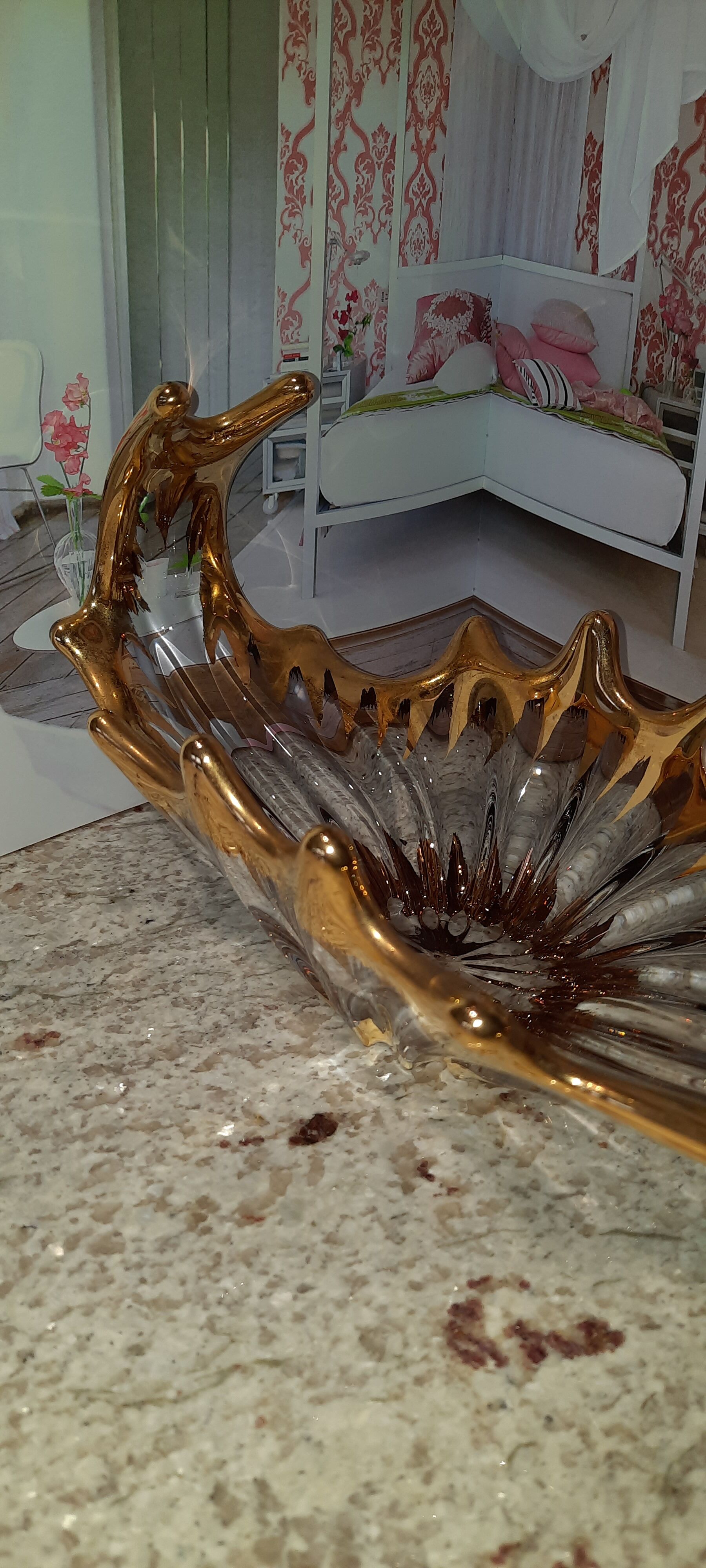 Cristal de Bayel tidy 70s vintage