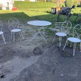 Wrought iron garden room