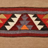 Tapis couloir kilim vintage – Tissage artisanal d’Anatolie, années 60