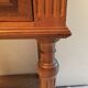 Chevet console teinte merisier