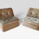 2 fauteuils vintage Cor "Ambo" verts de Jo Otterpohl
