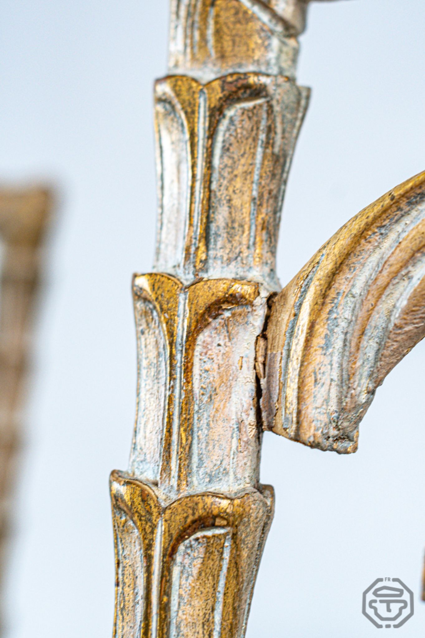 Duo de chaises palmier Rococo
