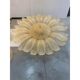Venetian Murano Style Glass Flush Mount Made in Gold Graniglia by SimoEng