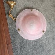 Art Deco glass paste chandelier