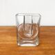 Postmodern glass block vase by Rosenthal, 1980s.
