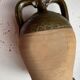 Persimmon glazed terracotta oil jar