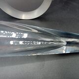 Formano 80s cornet vase - Metal and Glass