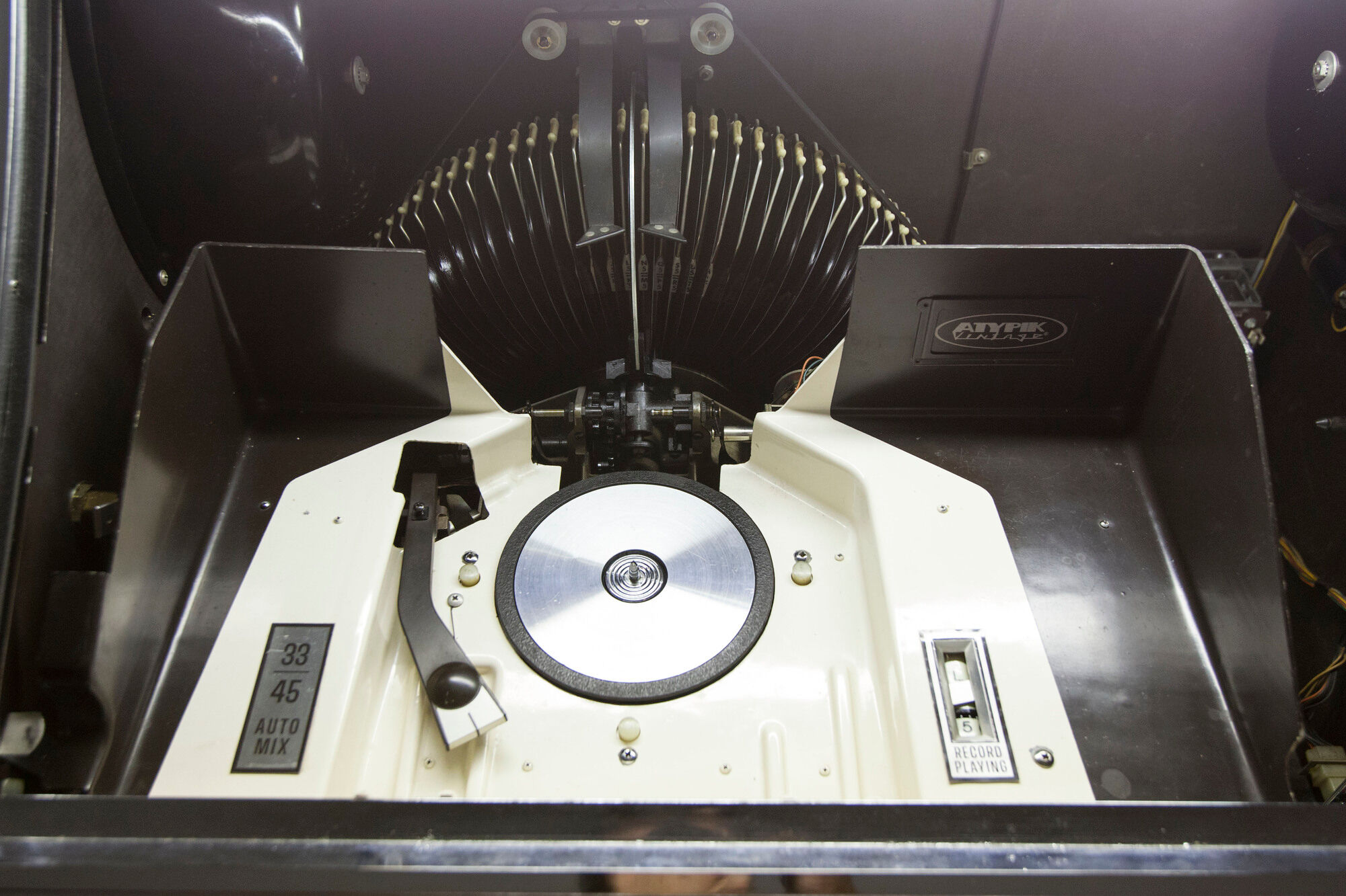 Jukebox Rowe friend from 1963 model"Jal" capa 100 vinyl compilation pop, rock, metal from 1950 to 1990
